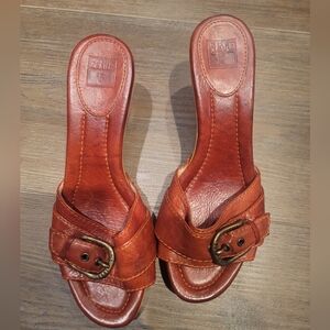 Frye Savanah Buckle Slide